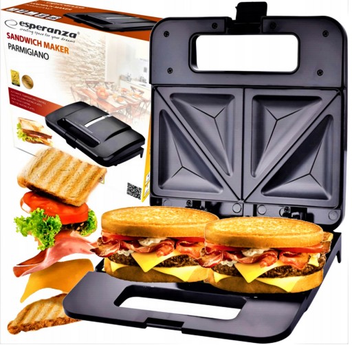 TOSTER OPIEKACZ DO KANAPEK TOSTÓW SANDWICH 1000W
