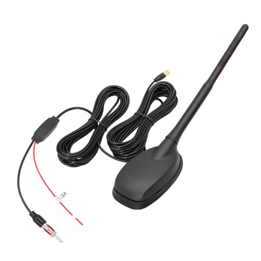 Samochód Auto GPS + FM/AM + Radio DAB antena wzmac