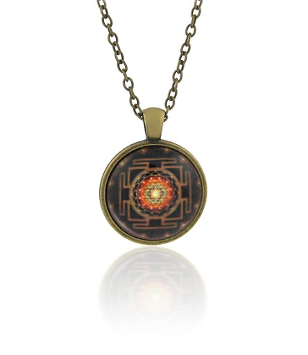 NASZYJNIK SRI YANTRA ag