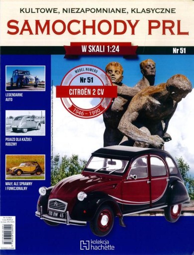 KULTOWE SAMOCHODY PRL nr 51 CITROEN 2 CV