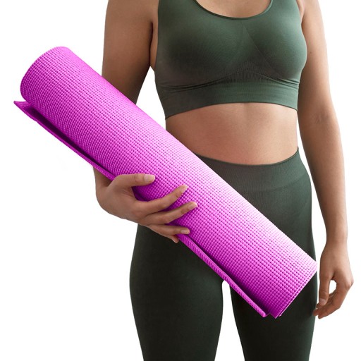 MATA TRENINGOWA DO JOGI DO ĆWICZŃ FITNESS POD SPRZĘT 172 cm ANTYPOŚLIZGOWA