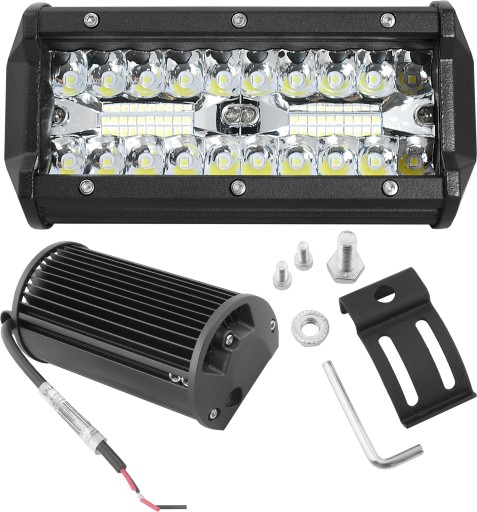 LAMPA ROBOCZA HALOGEN SZPERACZ 12V 24V 40LED 120W