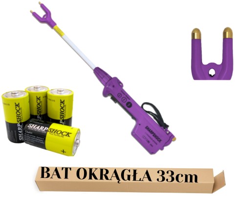 Poganiacz elektryczny BATERYJNY 33 cm 7000 VOLT