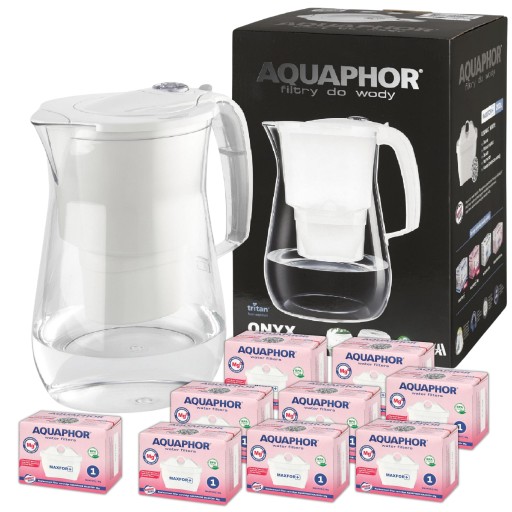 Dzbanek filtrujący Aquaphor + wkład maxfor+ Mg x9