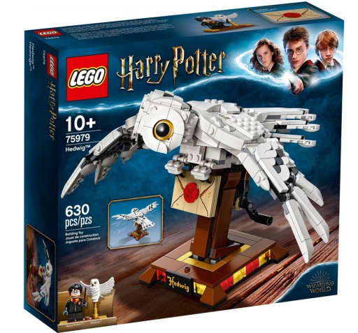 LEGO HARRY POTTER Hedwiga 75979 ZESTAW NA PREZENT SOWA UNIKAT ORYGINAŁ