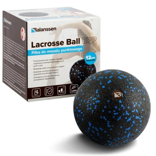 PIŁECZKA DO MASAŻU I ROLOWANIA 12 cm LACROSSE EPP BALANSSEN