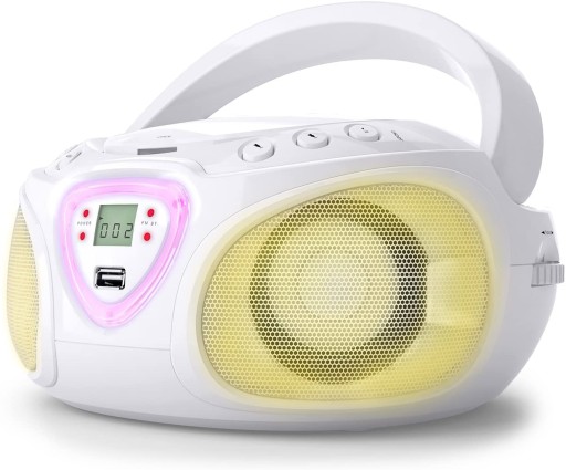 Radioodtwarzacz Auna Roadie biały #4156