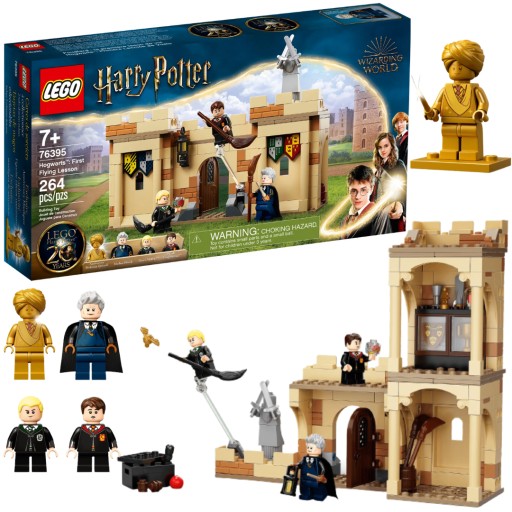 KLOCKI LEGO HARRY POTTER PIERWSZA LEKCJA LATANIA PREZENT DLA 7,8,9 LATKA
