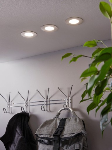 EGLO connect 3-częściowy zestaw opraw LED do zabudowy Fueva-C, Smart Home