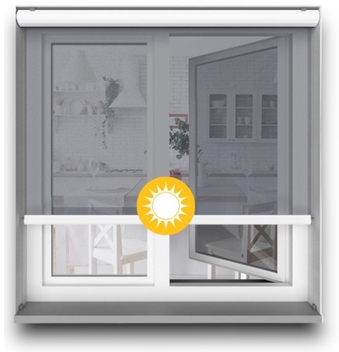 Solar screen markiza roleta zewnętrzna do 200x150