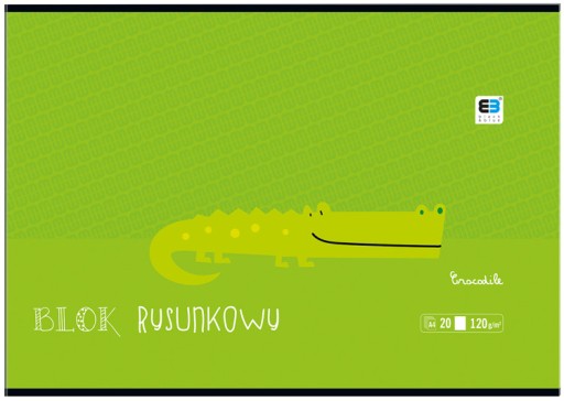 Blok Rysunkowy Biały A4 20 Kartek B&B Kids