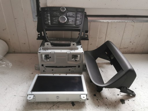 Opel Meriva B wyświetlacz radio CD600 PIN ramka wyswietlacza panel komplet