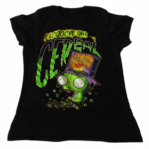 Invader Zim I Love This Cereal Men's T-Shirt