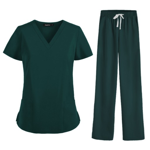 2024 NOWY KOMPLET MEDYCZNY KOSZULKA SPODNIE UNIFORM DAMSKI