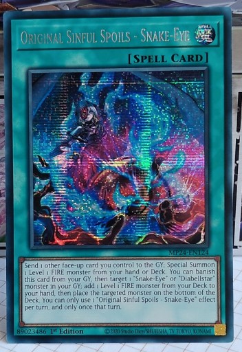 Yu-Gi-Oh! Original Sinful Spoils - Snake-Eye (ScR)