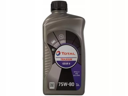 Olej przekładniowy TOTAL TRAXIUM GEAR 8 75W80 1L