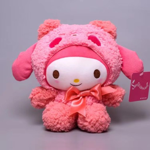 MASKOTKA KUROMI SANRIO CREWMATE PLUSZ 23CM