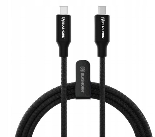 KABEL USB TYP C - USB TYP-C QC3.0 2,4A 1,2M KRÓTKI