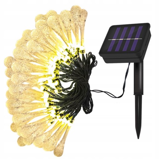 4x LAMPA SOLARNA OZDOBA OGRODOWA DMUCHAWCE 150 LED