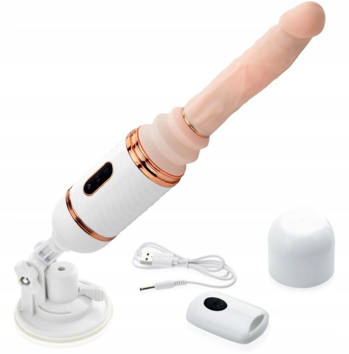 SLIDING SEX MACHINE 420 MOVEMENTS/MIN VIBRATOR WITH REMOTE CONTROL