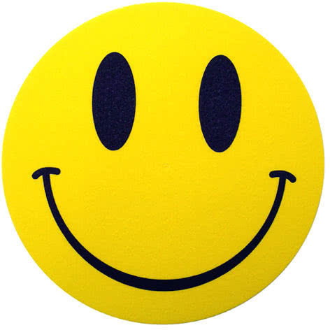 Slipmaty Smiley Face [para] MATY DO GRAMOFONU