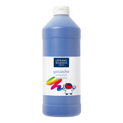 FARBA TEMPERA PLAKATOWA 1L C. NIEBIESKA L&B
