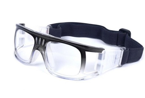 Okulary Sportowe KOREKCYJNE CZARNE-gradient MINUSY -2.75