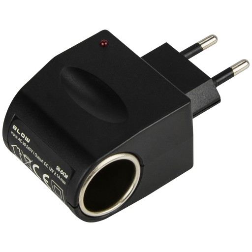 ADAPTER NAPIĘCIA PRZEJŚCIÓWKA GNIAZDO ZAPALNICZKI SAMOCHODOWEJ 230/12V 2,1A