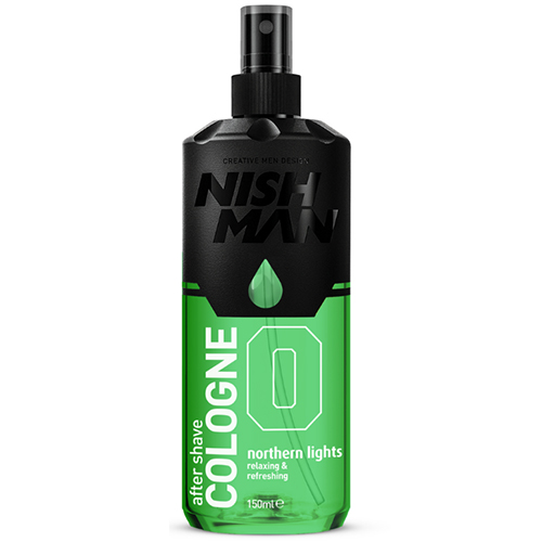 NISHMAN AFTER SHAVE COLOGNE WODA KOLOŃSKA SPRAY No. 0 NORTHERN LIGHTS 400ML