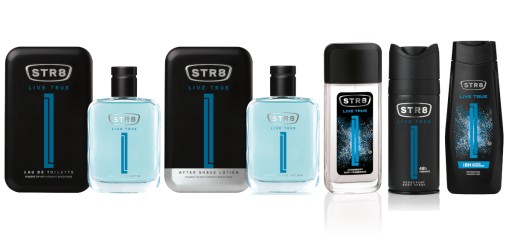 STR8 LIVE TRUE ZESTAW XXL EDT50ml+ASL100ml+ DNS85ml+SPRAY150ml+ŻEL400ml