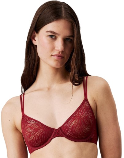 Calvin Klein Damski Demi 000QF7103E Demi, czerwony