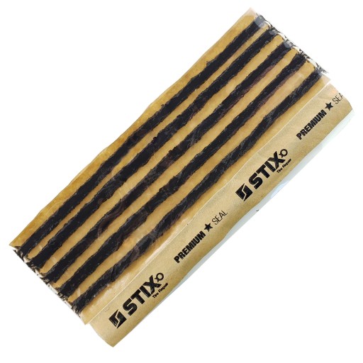 SZNURY BUTYLOWE CZARNE DO NAPRAWY OPON GR. 6MM DŁ. 200MM STIX 5SZT