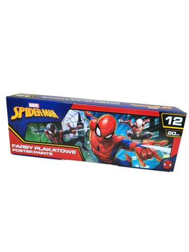 FARBY PLAKATOWE St. MAJEWSKI SPIDER-MAN 12 KOLORÓW