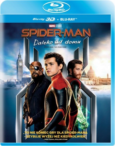 SPIDER-MAN DALEKO OD DOMU blu-ray 3D