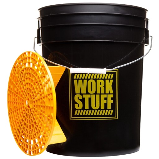 WORK STUFF Bucket Black RINSE Wiadro + separator