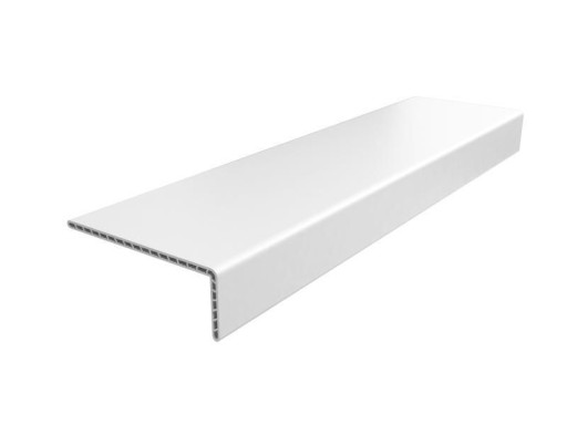 Parapet nakładka komorowa BIAŁA 400 mm