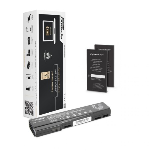 Bateria Movano Premium do HP EliteBook 8460p 8460w 5200 mAh