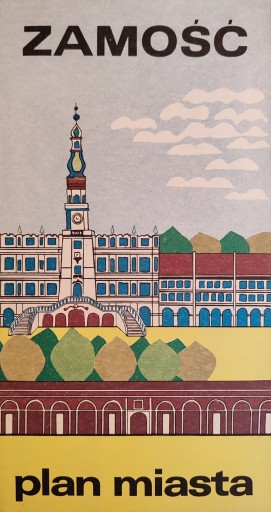 ZAMOŚĆ - PLAN MIASTA