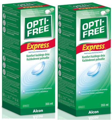 2 x Opti Free Express 355 ml firmy Alcon