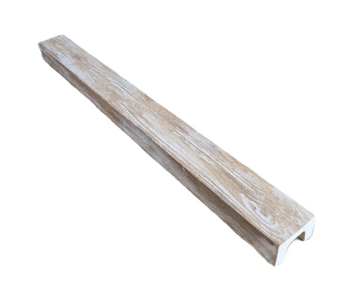 Belka Rustykalna Modern, Belka sufitowa 9x6 cm 2m ,3m, 4m - patyna beż