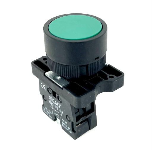 Przycisk zielony start sterowniczy styk NO GB2-EA31 pod otwór 22mm chwilowy