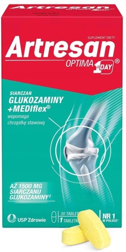 Artresan OPTIMA 1 a Day glukozamina kolagen 30 tab