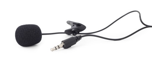 Mikrofon clip-on 3,5 mm Gembird MIC-C-01 klips