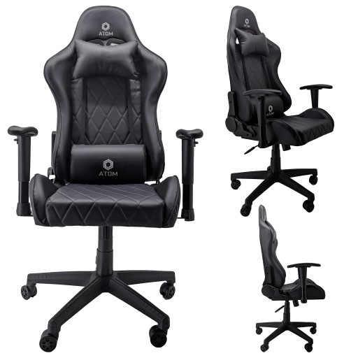 FOTEL BIUROWY GAMINGOWY KRZESŁO OBROTOWE KRZESŁO DO BIURKA ERGONOMICZNY