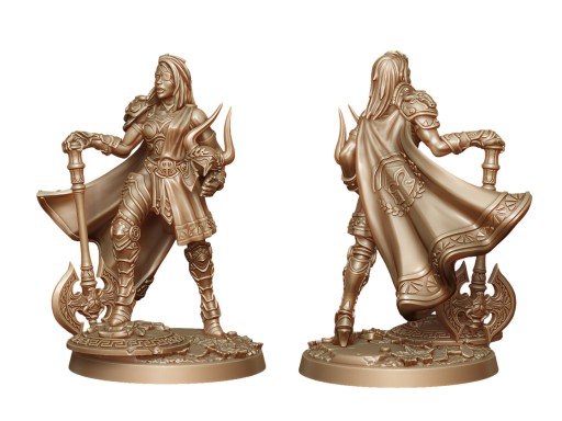 Daughter of Ares Champion - Córa Aresa z Toporem
