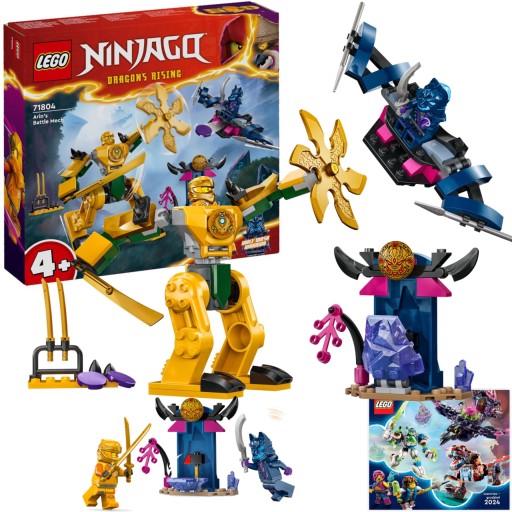 LEGO Ninjago 71804 Mech bojowy Arina zbroja 2x figurka Katalog Gratis