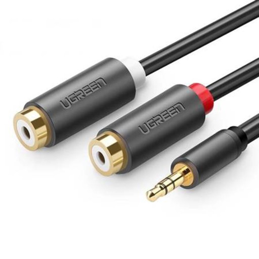Kabel JACK 3,5 mm 2x RCA Chinch Rozdzielacz UGREEN HQ