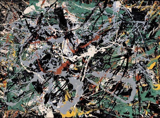 Jackson Pollock - Untitled (Green Silver)