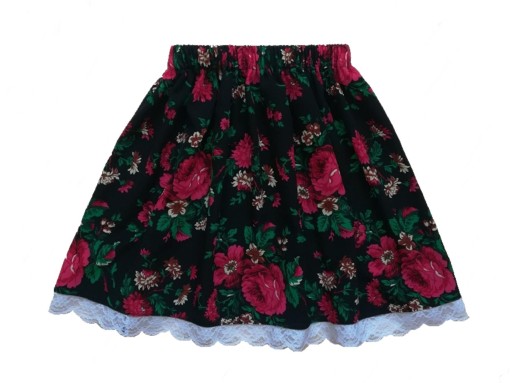 Spódniczka ludowa krakowska góralska 35cm folk