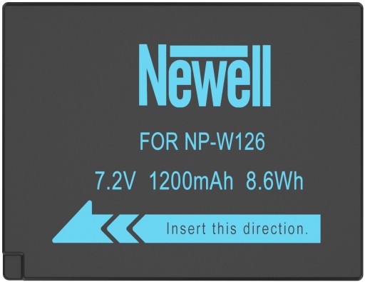 Bateria Newell NP-W126 do Fujifilm X-T10 X-T2 X-Pro2 X-A2 X-E4 X100F